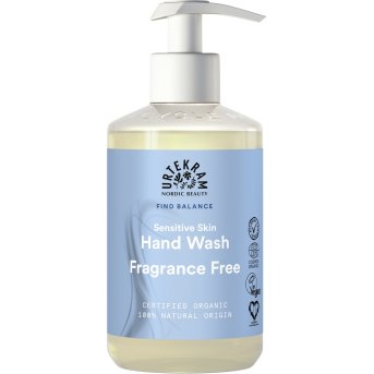 Organic Sensitive Skin Hand Wash - Fragrance Free Urtekram 6x300ml Organic Sensitive Skin Hand Wash - Fragrance Free Urtekram 6x300ml