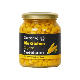 Organic Sweetcorn Clearspring 350g