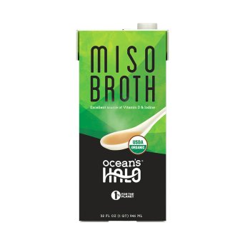 Organic Miso Broth - tetra Ocean's Halo 946ml Organic Miso Broth - tetra Ocean's Halo 946ml