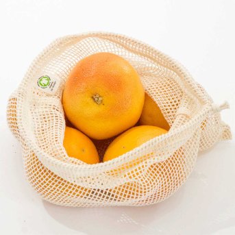 Organic Vegetable Mesh Bag - Large Bo Weevil 1 Organic Vegetable Mesh Bag - Large Bo Weevil 1