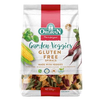 Garden Veggie Spirals Orgran 350g Garden Veggie Spirals Orgran 350g