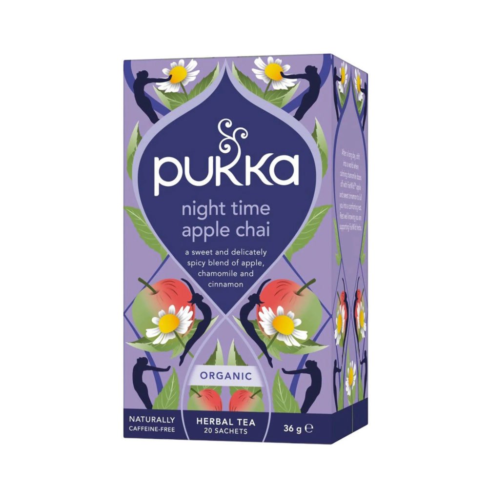 Organic Night Time Apple Chai Pukka 4x20bgs Organic Night Time Apple Chai Pukka 4x20bgs