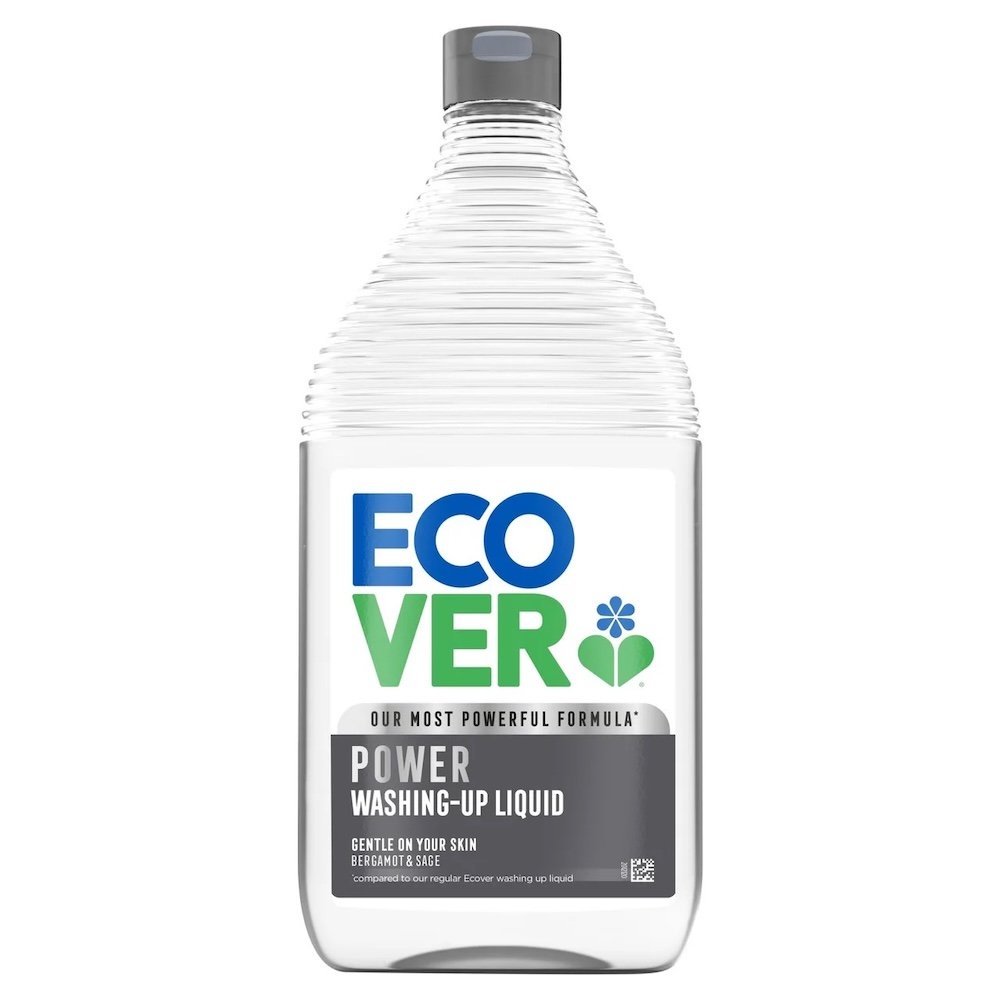 Power Washing Up Liquid Ecover 8x450ml Power Washing Up Liquid Ecover 8x450ml
