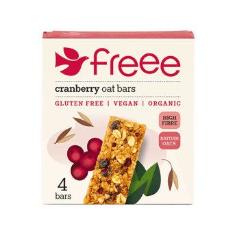 Organic Multipack Cranberry Oat Bars Freee from Doves Farm 4
