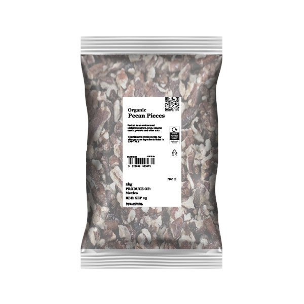 Organic Pecan Pieces Infinity Foods 2kg
