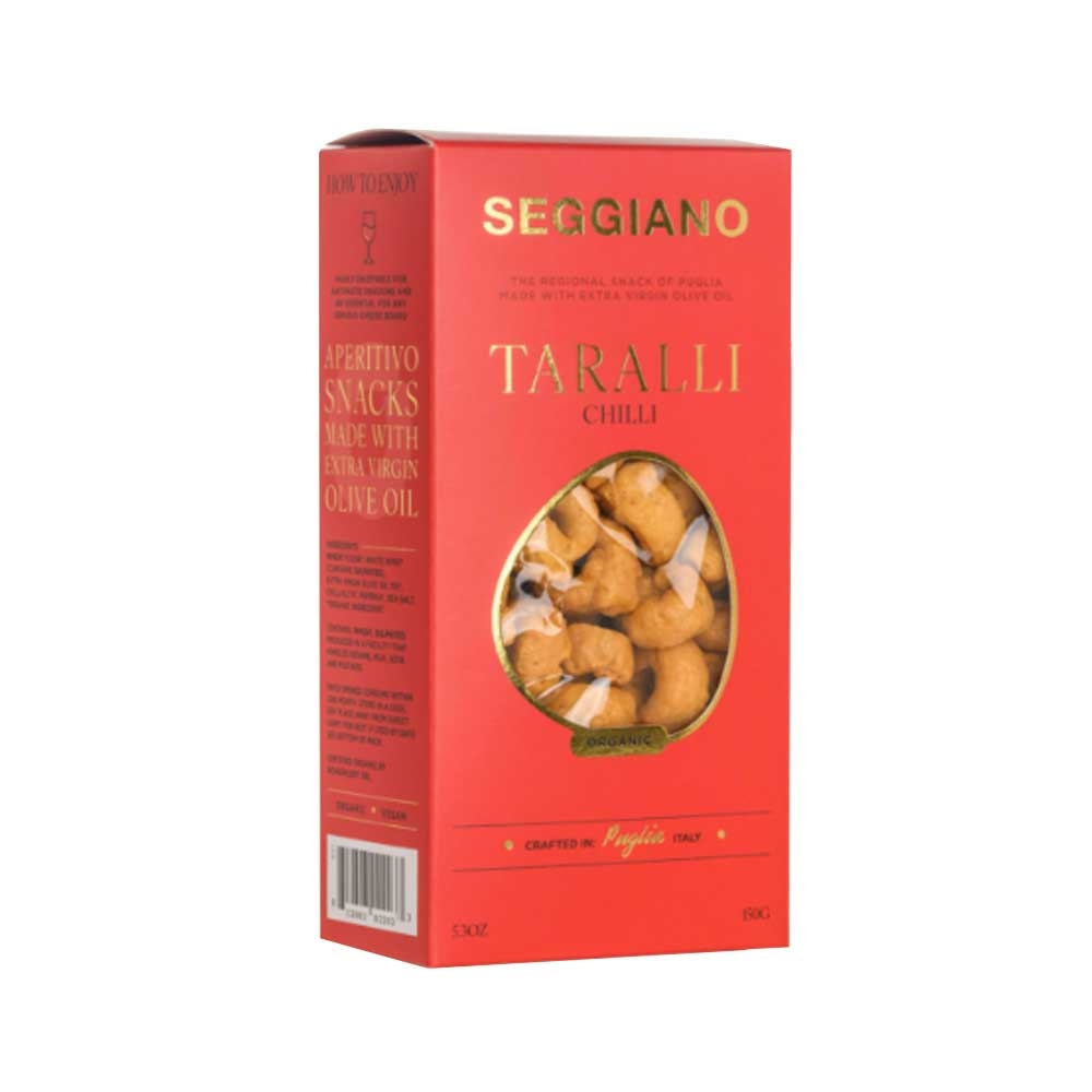 Organic Chilli Taralli Seggiano 6x150g Organic Chilli Taralli Seggiano 6x150g