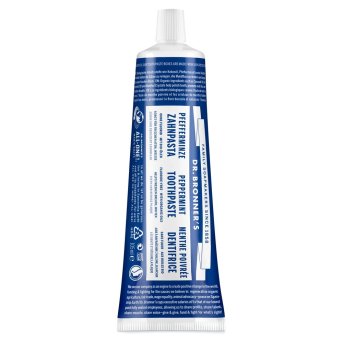 Organic Peppermint Toothpaste Dr. Bronner 12x105ml