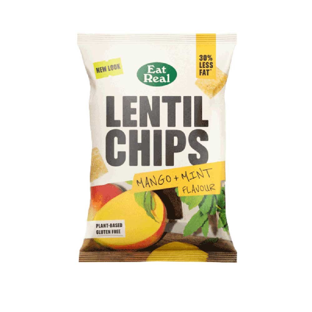 Mango & Mint Lentil Chips - large