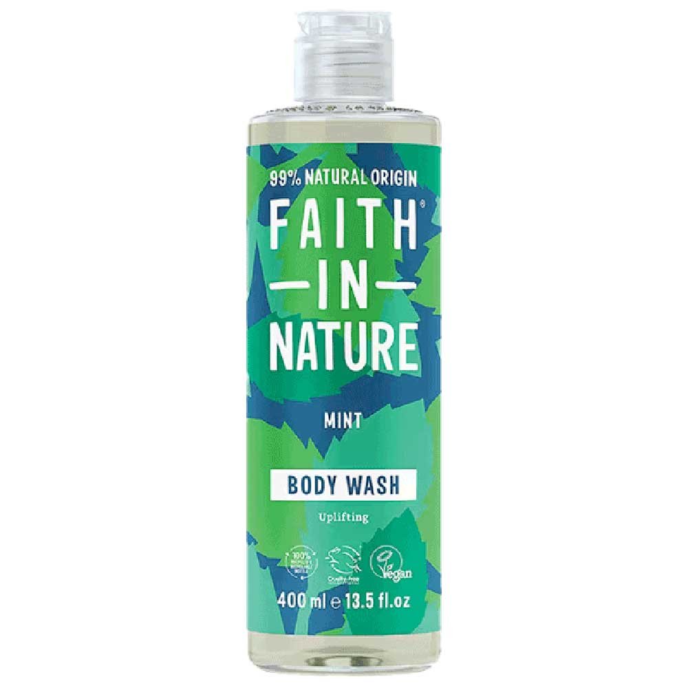 Mint Body Wash Faith in Nature 400ml