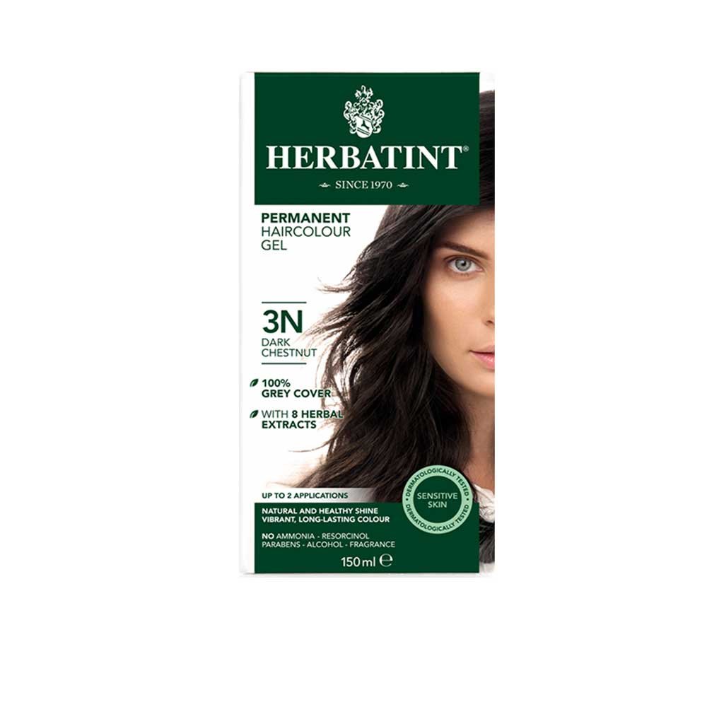 3N - Dark Chestnut - Hair Colour Herbatint 1pack