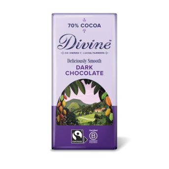 70% Dark Chocolate Divine 15x90g 70% Dark Chocolate Divine 15x90g