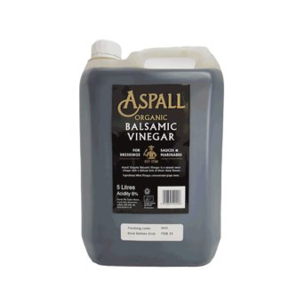Organic Balsamic Vinegar Aspall 5l