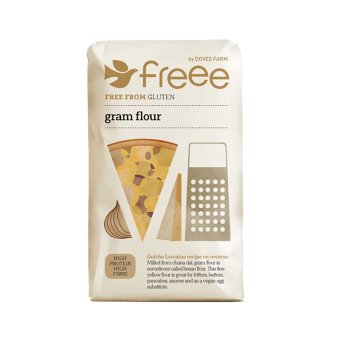 Gram Flour - gluten-free Freee from Doves Farm 1kg Gram Flour - gluten-free Freee from Doves Farm 1kg