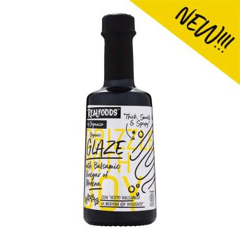 Organic Italian Balsamic Glaze Realfoods by Organico 6x250ml