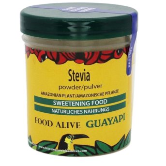 Stevia Powder - Guayapi (single) Food Alive 1x50g Stevia Powder - Guayapi (single) Food Alive 1x50g