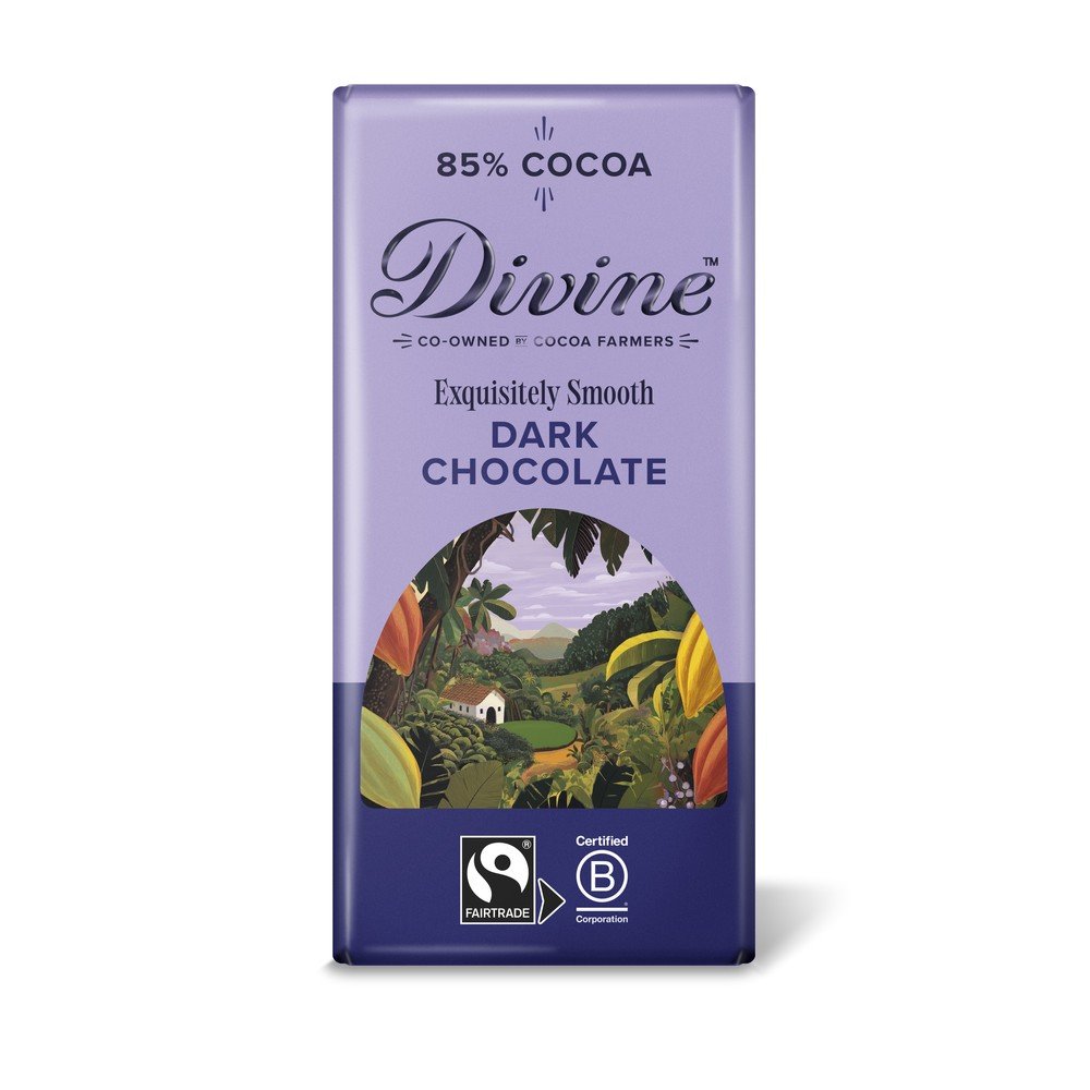 85% Dark Chocolate Divine 15x90g 85% Dark Chocolate Divine 15x90g