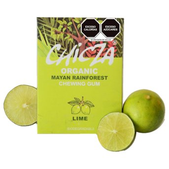 Organic Lime Chewing Gum Chicza 10x30g