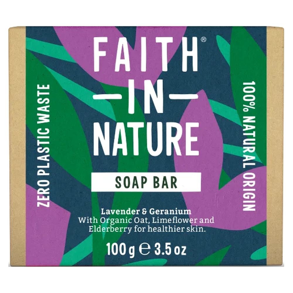 Lavender Soap Faith in Nature 6x100g Lavender Soap Faith in Nature 6x100g