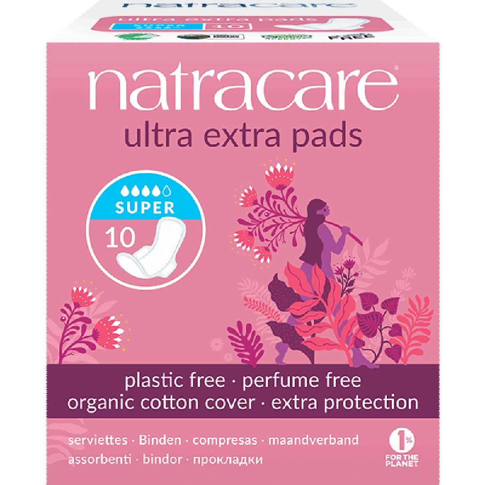 Ultra Extra Pads - Super Natracare 10 Ultra Extra Pads - Super Natracare 10