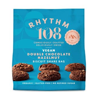 Organic Double Choco Hazelnut Biscuit Share Bag Rhythm 108 1