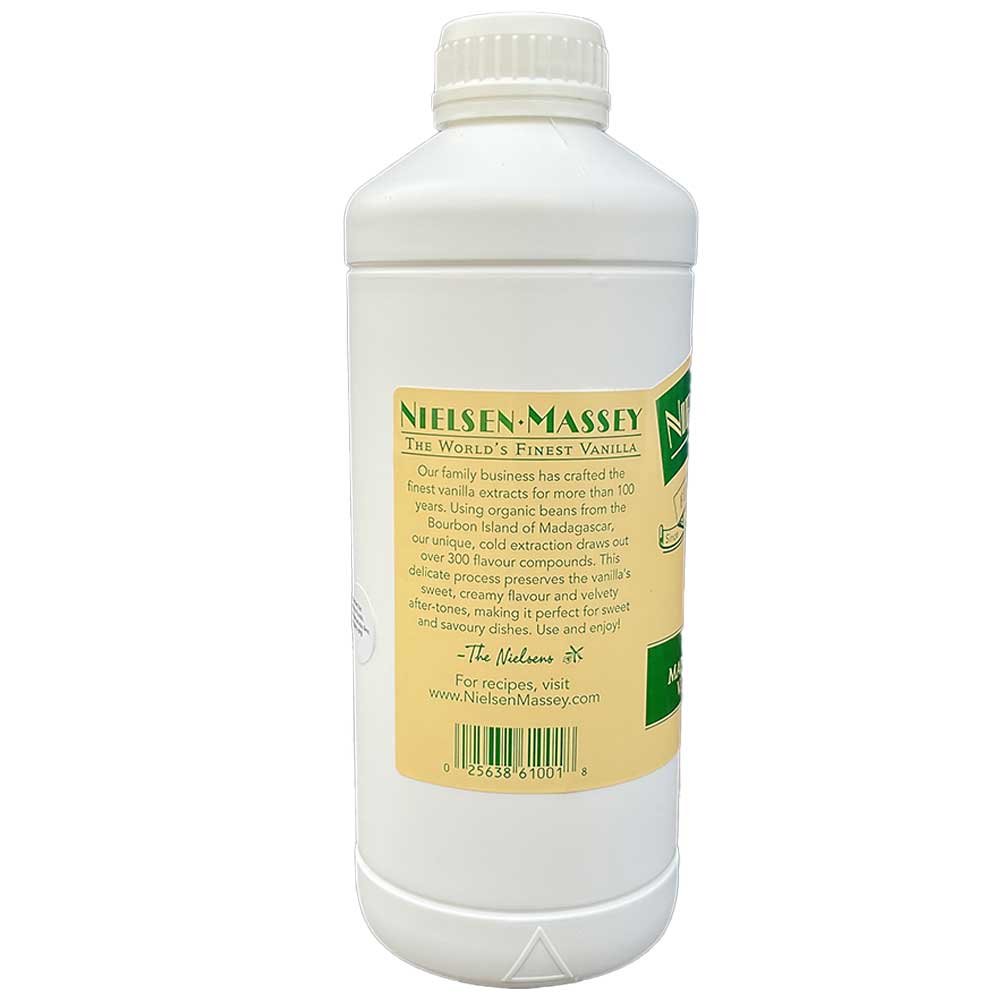 Organic Vanilla Extract (single) Nielsen-Massey 1l Organic Vanilla Extract (single) Nielsen-Massey 1l