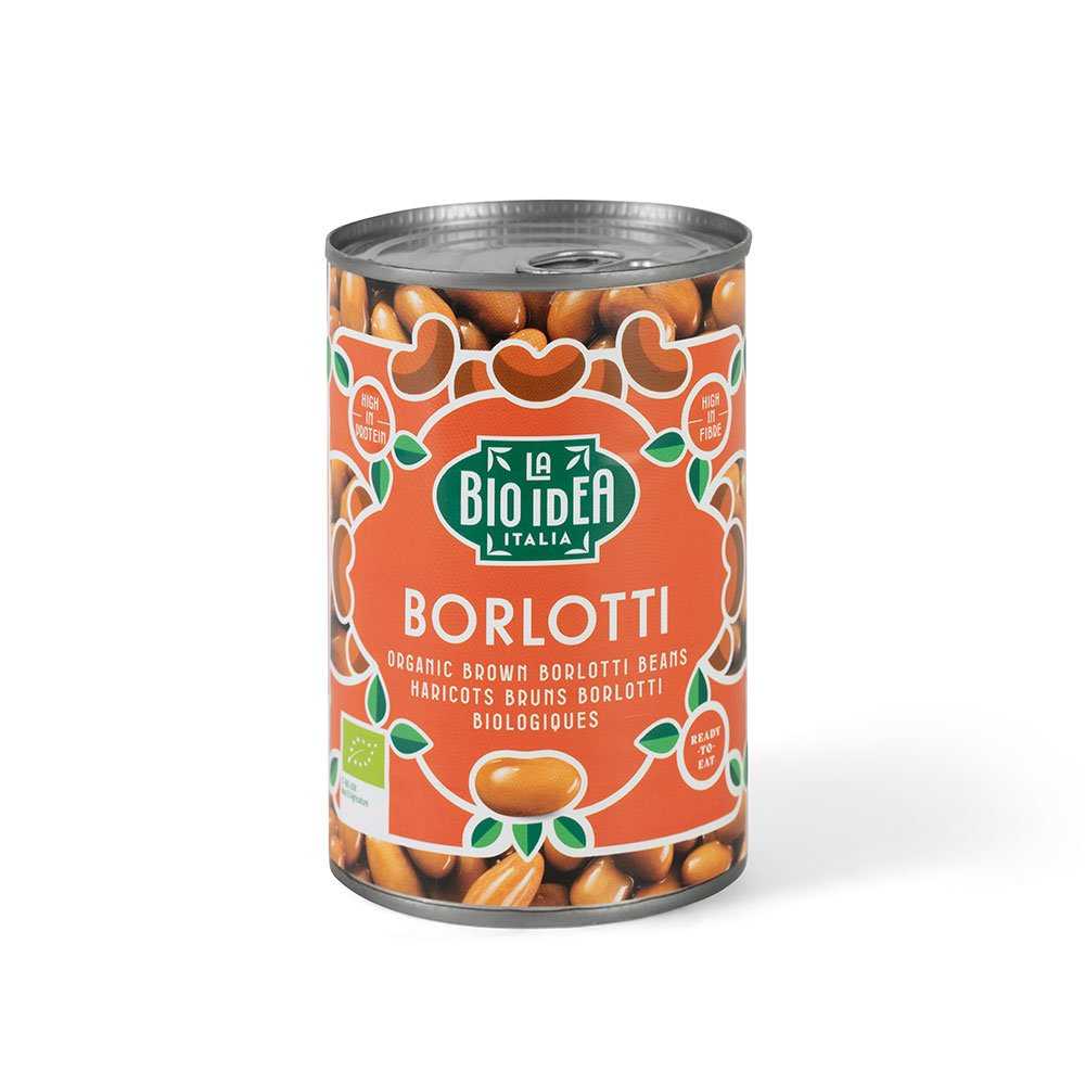 Organic Borlotti Beans La Bio-Idea 400g Organic Borlotti Beans La Bio-Idea 400g