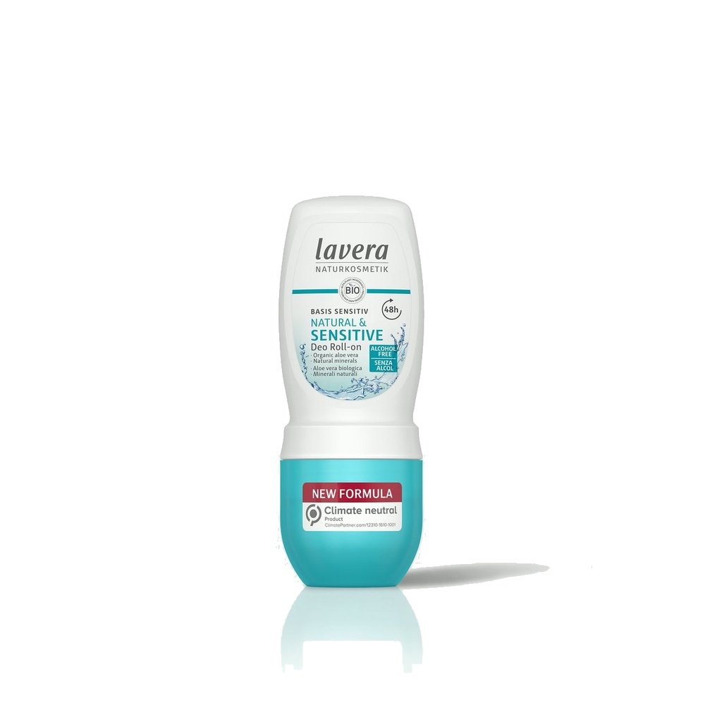 Basis Sensitive Roll-on Deodorant Lavera 4x50ml Basis Sensitive Roll-on Deodorant Lavera 4x50ml