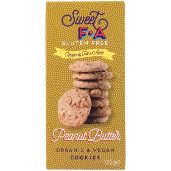 Organic Peanut Butter Cookies Sweet FA 12x125g Organic Peanut Butter Cookies Sweet FA 12x125g
