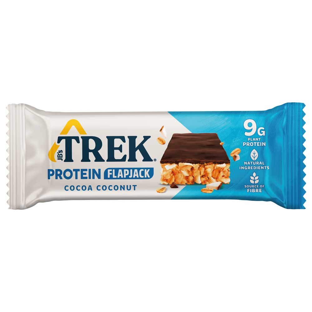 Cocoa Coconut Protein Flapjack Trek 16x50g Cocoa Coconut Protein Flapjack Trek 16x50g
