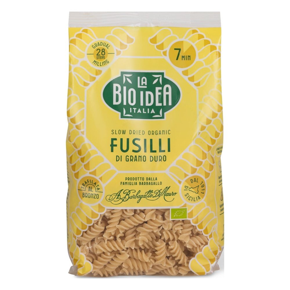 Organic White Fusilli La Bio-Idea 6x500g Organic White Fusilli La Bio-Idea 6x500g