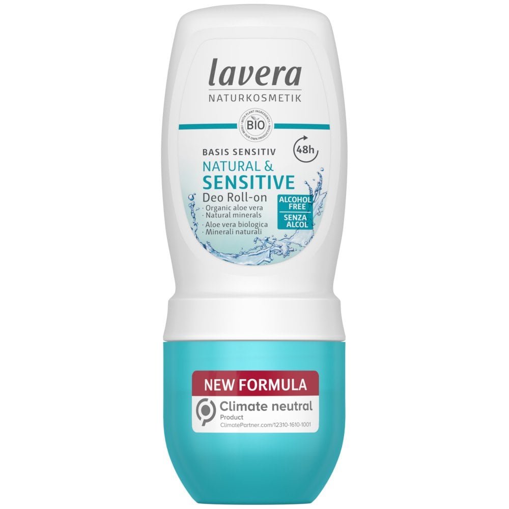 Basis Sensitive Roll-on Deodorant Lavera 4x50ml Basis Sensitive Roll-on Deodorant Lavera 4x50ml
