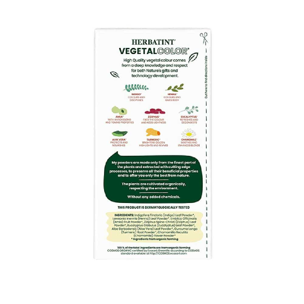 Organic Hot Chocolate Power - Hair Colour Herbatint 1pack