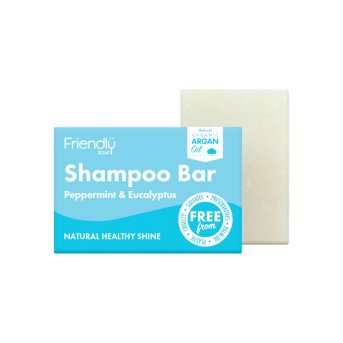 Peppermint & Eucalyptus Shampoo Bar Friendly Soap 95g