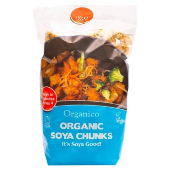 Organic Soya Chunks It's Soya Good 6x150g Organic Soya Chunks It's Soya Good 6x150g