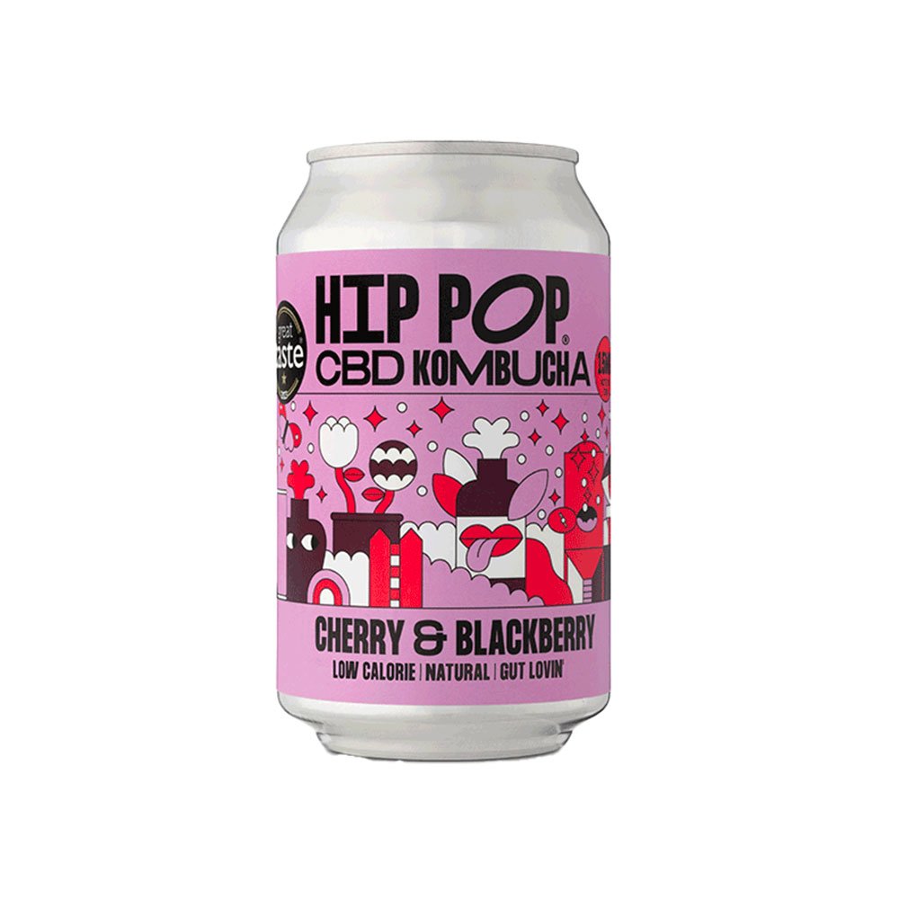 Cherry & Blackberry CBD Kombucha : Infinity Foods Wholesale - Organic,  Natural, Gluten-free, GM free and Fairtrade food