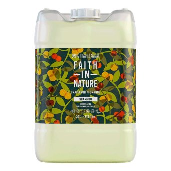 Bulk Grapefruit & Orange Shampoo Faith in Nature 20l