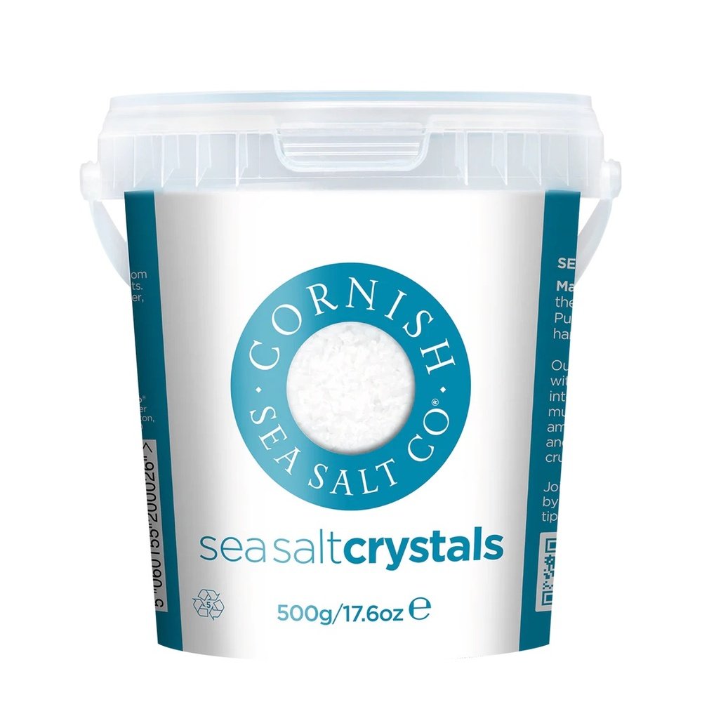 Cornish Sea Salt - Chef's Tub Cornish Sea Salt 6x500g Cornish Sea Salt - Chef's Tub Cornish Sea Salt 6x500g