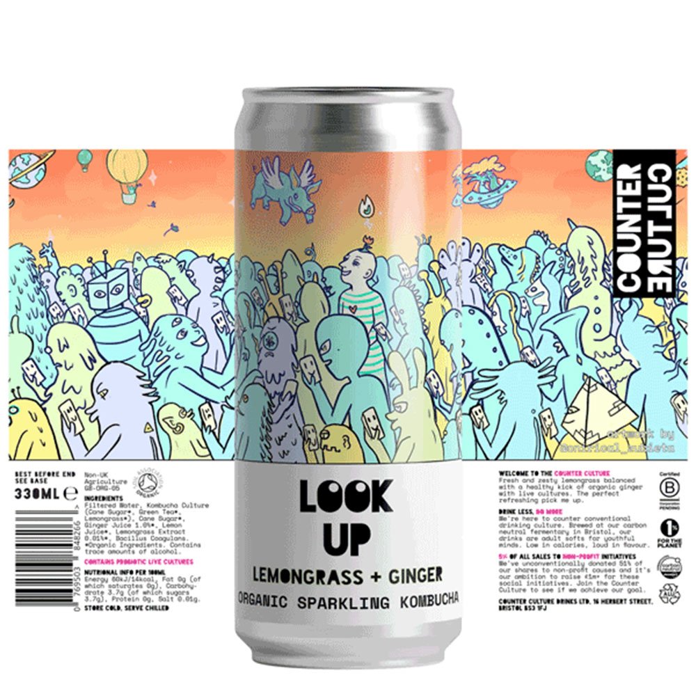 Organic Look Up - Lemongrass + Ginger