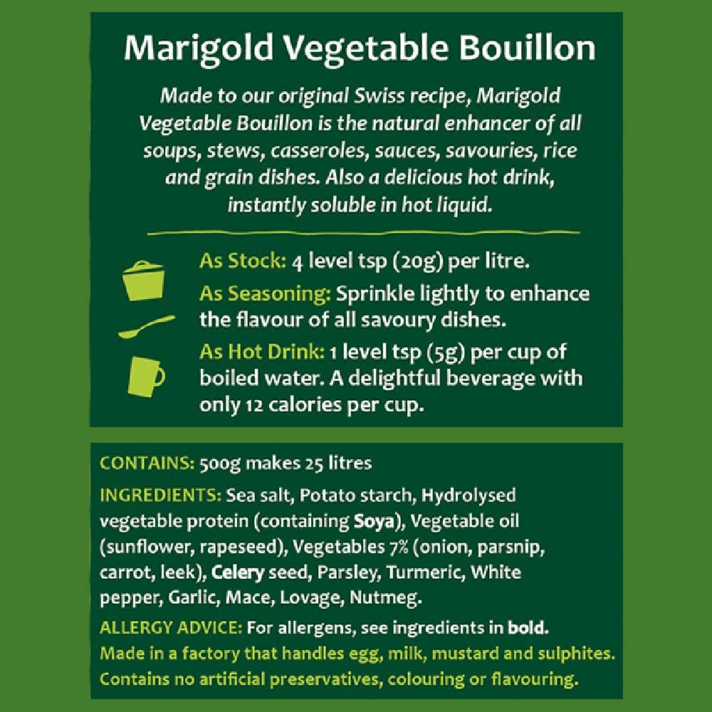 Vegetable Bouillon - vegan Marigold 500g