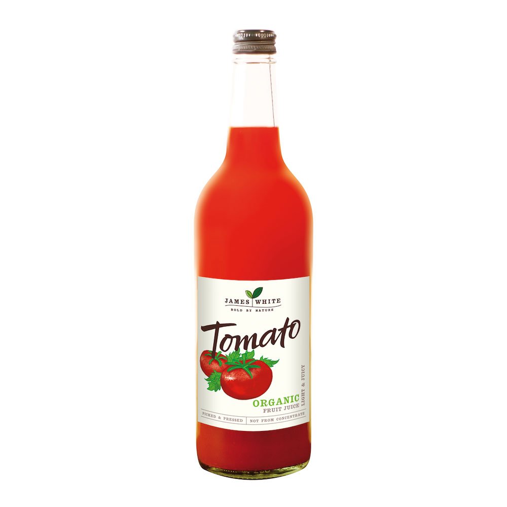 Organic Tomato Juice James White 750ml