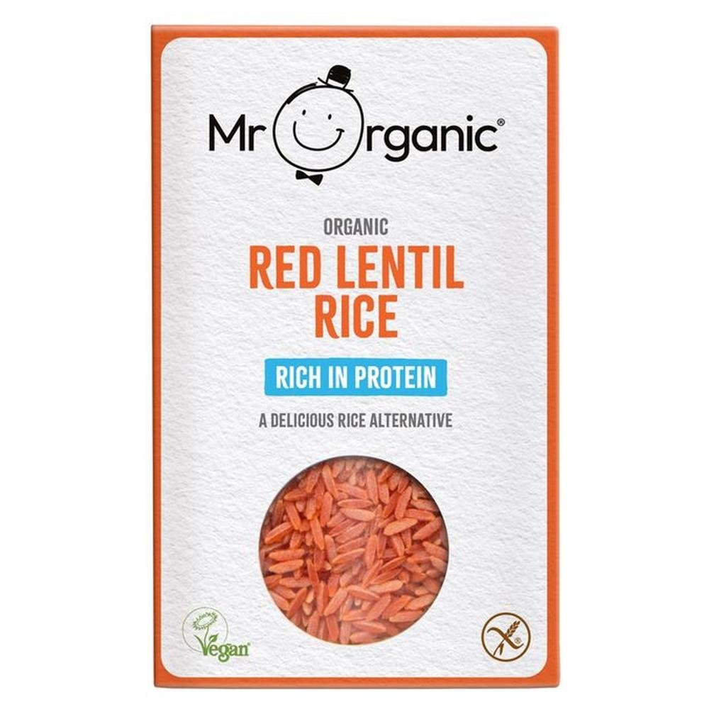 Organic Red Lentil Rice Mr Organic 12x250g Organic Red Lentil Rice Mr Organic 12x250g