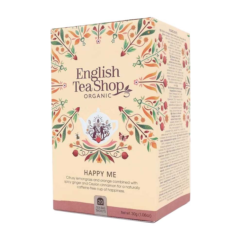 Organic Happy Me Tea Bags English Tea Shop 6x20bags Organic Happy Me Tea Bags English Tea Shop 6x20bags