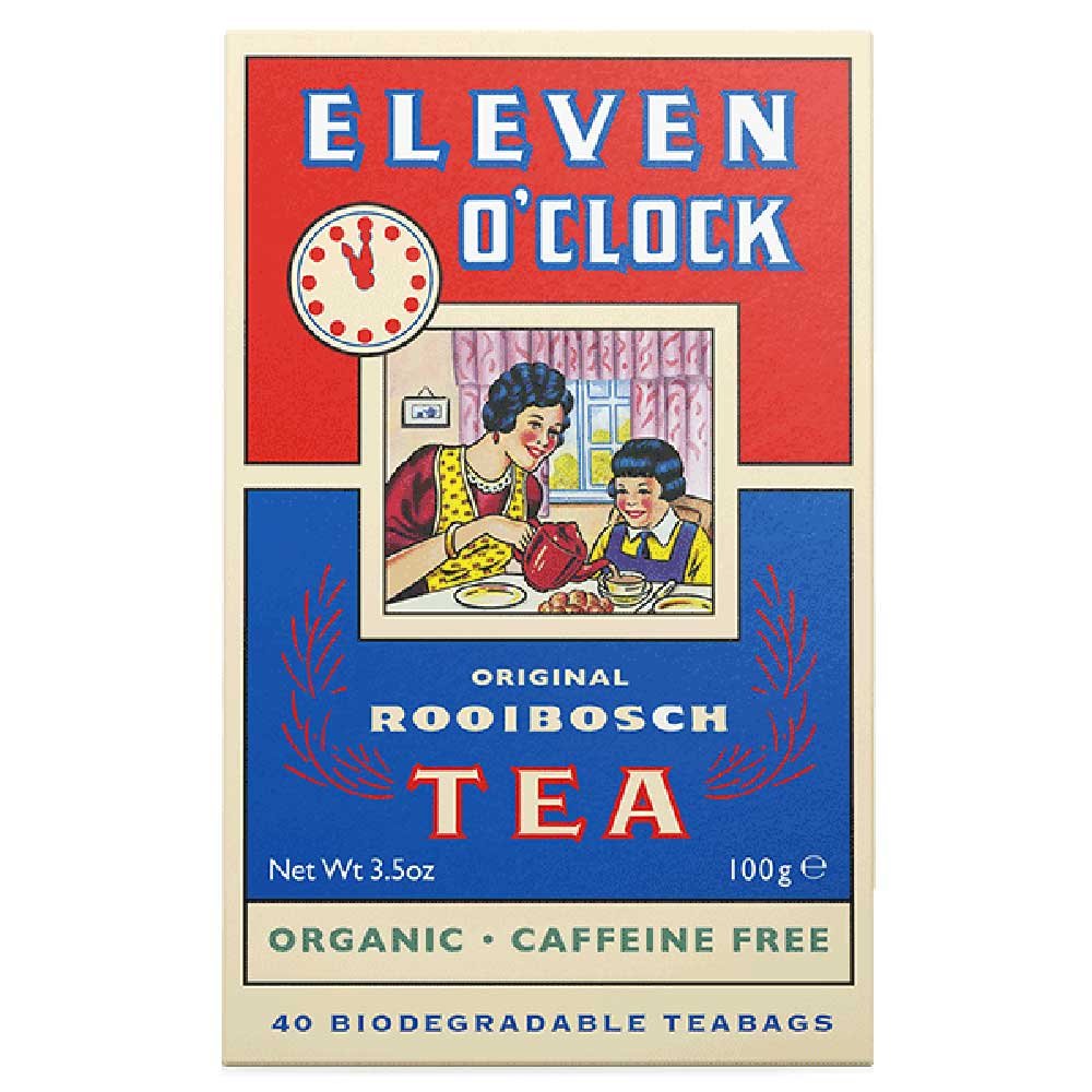 Organic 11 O'clock Rooibosch Tea Bags Eleven O'Clock 40bgs Organic 11 O'clock Rooibosch Tea Bags Eleven O'Clock 40bgs
