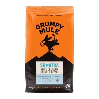 Organic Beans - Sumatra Gayo Highlands - 4 Grumpy Mule 500g Organic Beans - Sumatra Gayo Highlands - 4 Grumpy Mule 500g