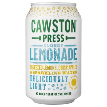 Cloudy Lemonade Sparkling Cawston Press 24x330ml Cloudy Lemonade Sparkling Cawston Press 24x330ml