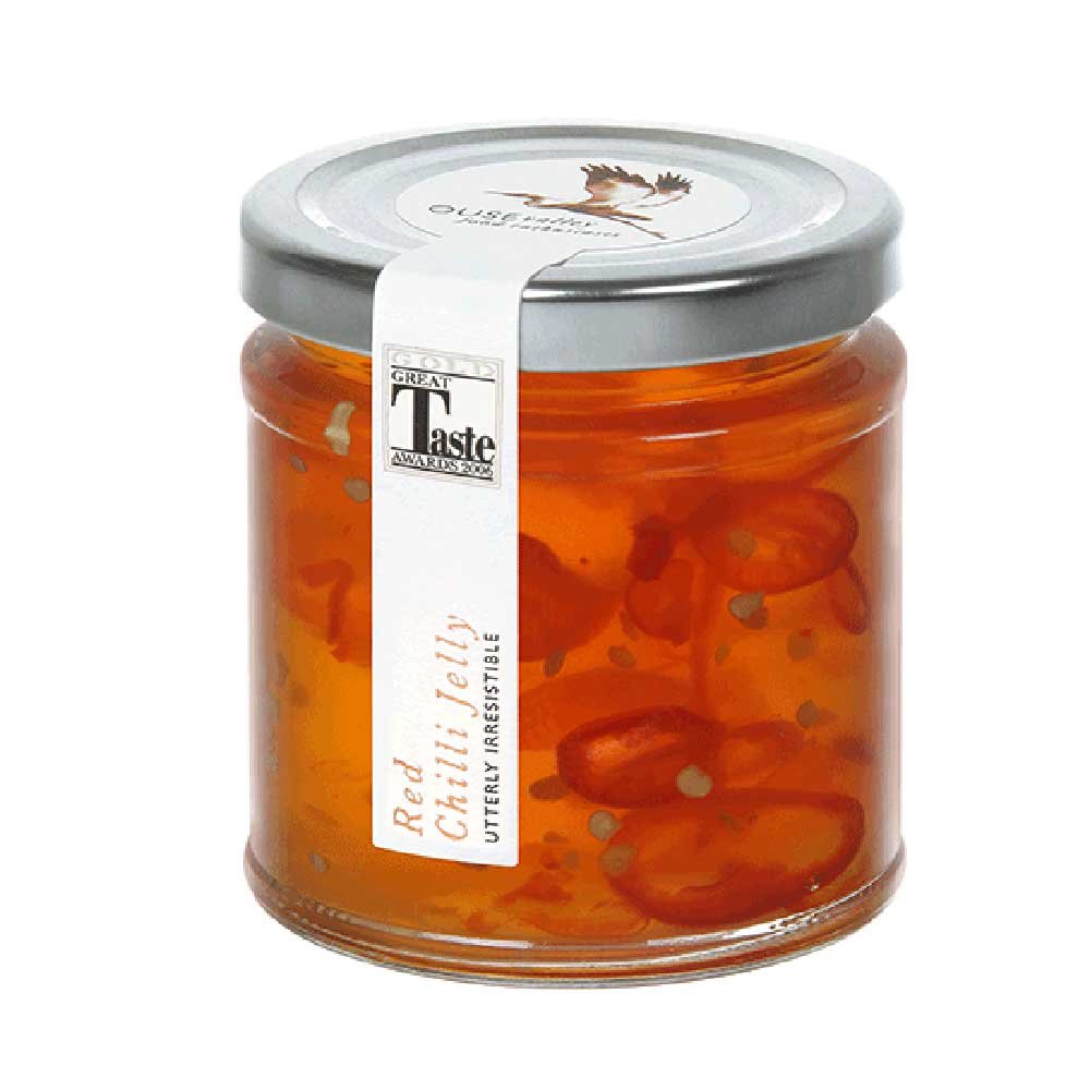 Red Chilli Jelly Ouse Valley 227g Red Chilli Jelly Ouse Valley 227g