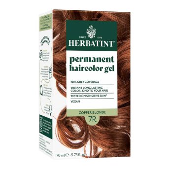 7R - Copper Blonde - Hair Colour Herbatint 1x1pack