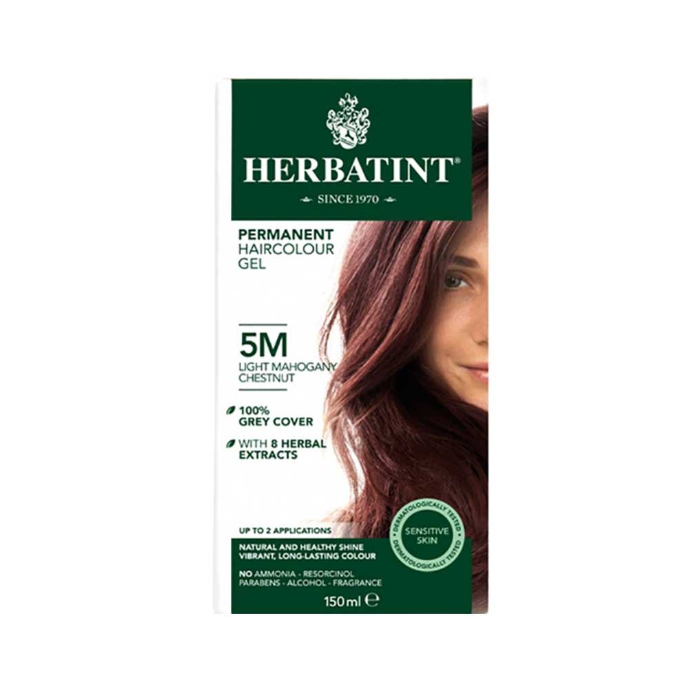 5M - Light Mahogany Chestnut - Hair Colour Herbatint 1pack 5M - Light Mahogany Chestnut - Hair Colour Herbatint 1pack