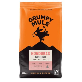 Organic Honduras Ground - 4 Grumpy Mule 200g Organic Honduras Ground - 4 Grumpy Mule 200g