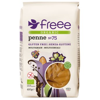 Organic Multigrain Penne Freee from Doves Farm 8x400g Organic Multigrain Penne Freee from Doves Farm 8x400g